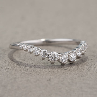 Natuurlijke zout- en peperring van 1,50 karaat zeshoekige diamant in art nouveau-stijl