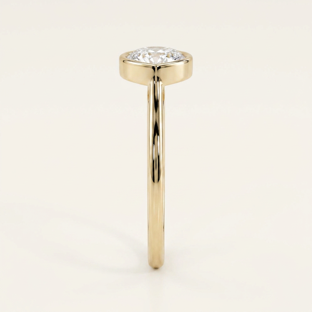 Moissanite 2.57 CT Marquise Cut Diamond Solitaire Ring