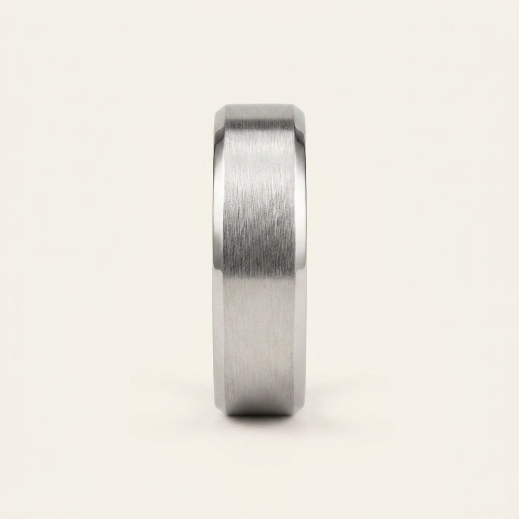 Cathedral Plain Wedding Band