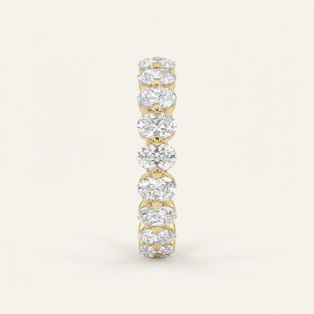 Lab Grown 1.95 CT Cushion Cut Diamond Ring