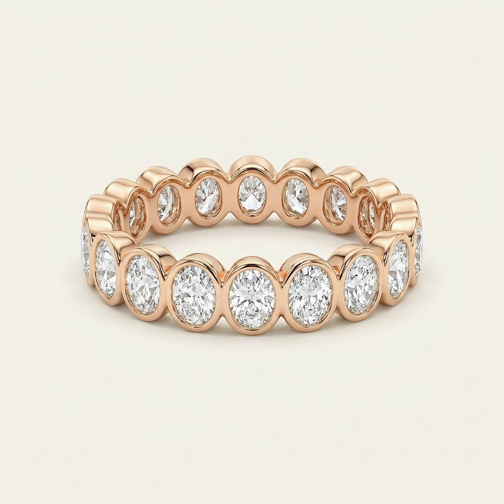 Lab Grown 1.95 CT Cushion Cut Diamond Ring
