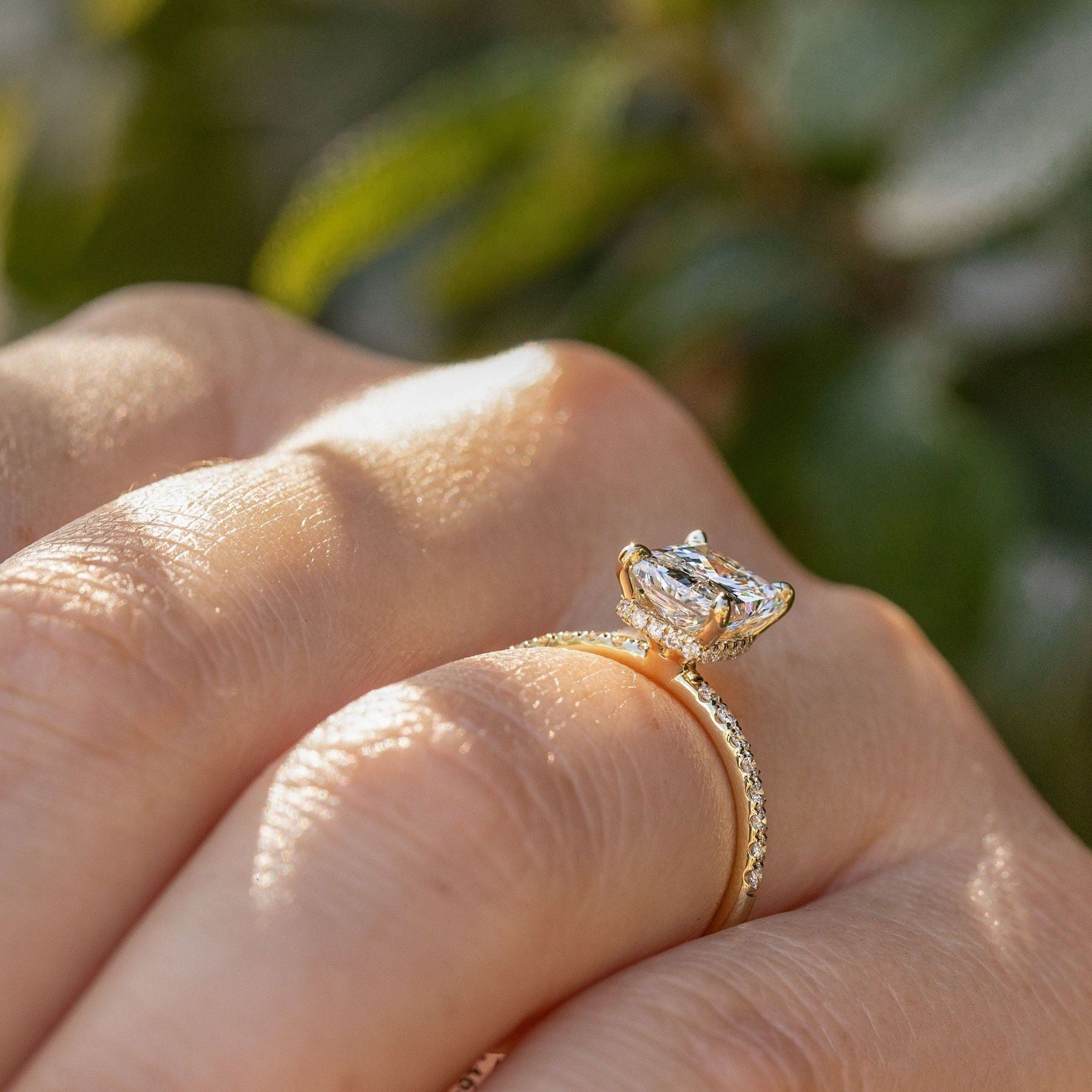 Lab Grown 1.70CT Radiant Cut Diamond Art Deco Unique Engagement Ring | Handmade Ring | Anniversary Ring